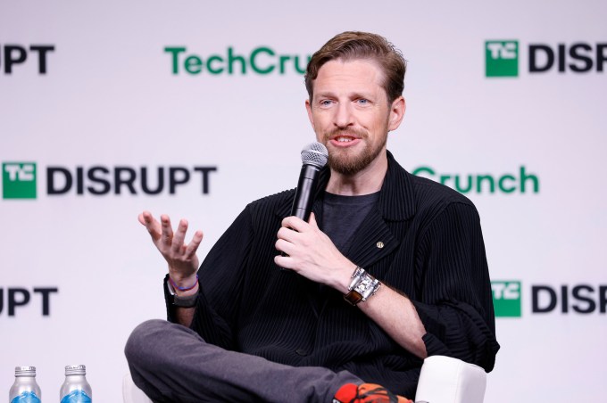 Matt Mullenweg, founder and CEO of Automattic, speaks on stage during TechCrunch Disrupt 2024 Day 3 at Moscone Center on October 30, 2024 in San Francisco, California.