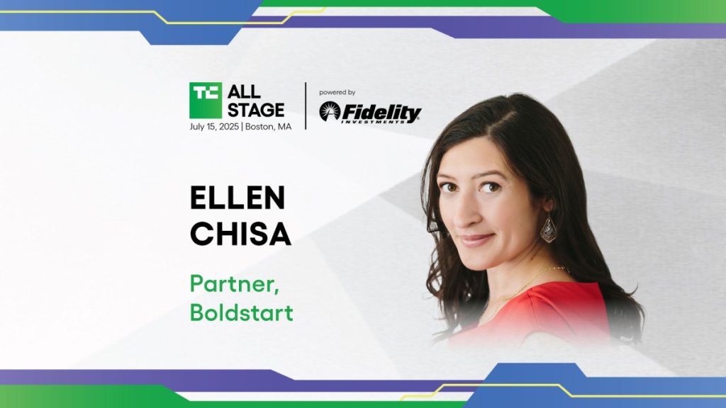 Techcrunch All Stage 2025 welcomes the partner to bold Ellen Chisa to talk about business betting in the initial phase