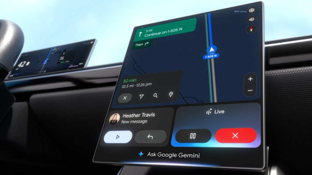 Google is bringing Gemini to your car with Android Auto